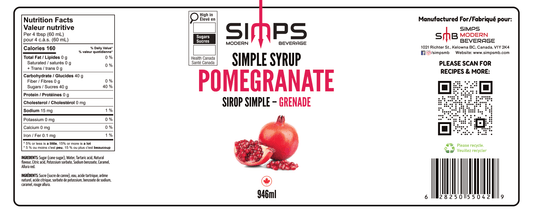 Simps - Pomegranate Syrup