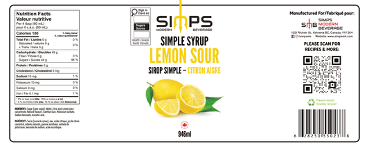 Simps - Lemon Sour Syrup