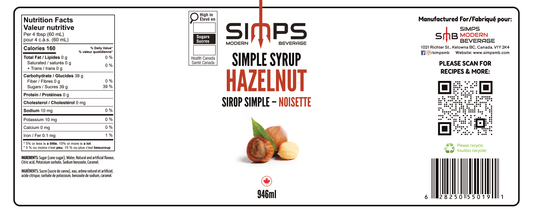 Simps - Hazelnut Syrup