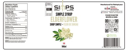 Simps - Elderflower Syrup