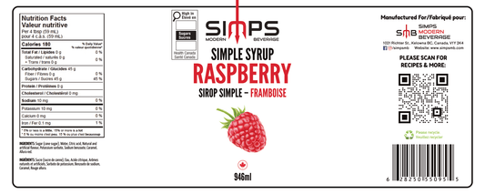 Simps - Raspberry Syrup