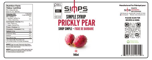 Simps - Prickly Pear Syrup