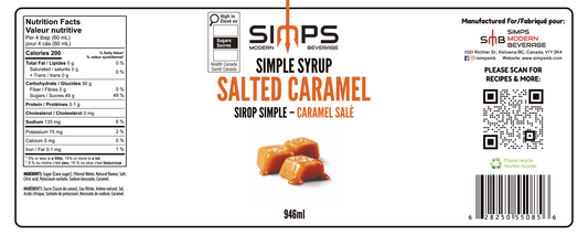 Simps - Salted Caramel Syrup