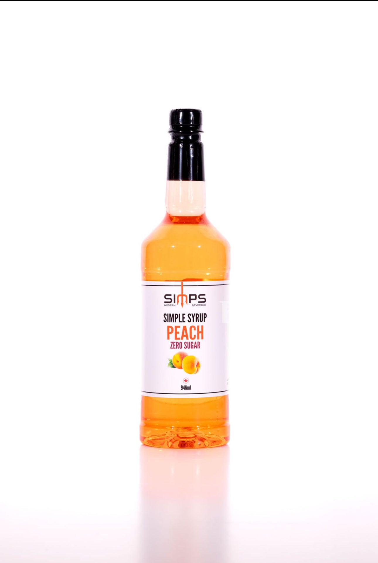 Simps - Peach Zero Sugar Syrup Simps - Peach Zero Sugar Syrup