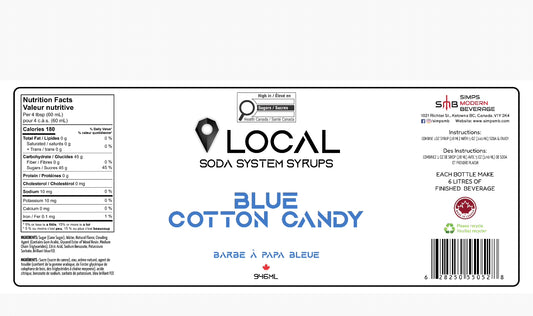 Local - Blue Cotton Candy