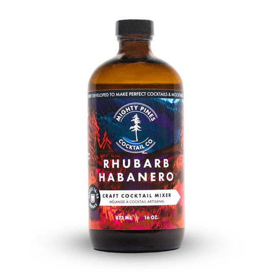 Mighty Pines - Rhubarb Habanero Craft Cocktail Mixer
