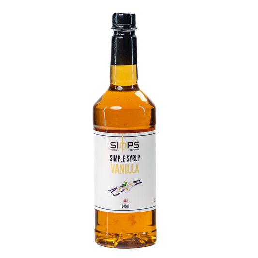 SIMPS Vanilla Syrup (Case of 12)