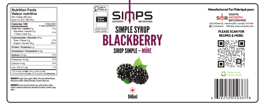 Simps - Blackberry Syrup