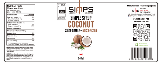 Simps - Coconut Syrup