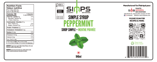 Simps - Peppermint Syrup