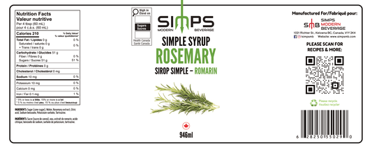Simps - Rosemary Syrup