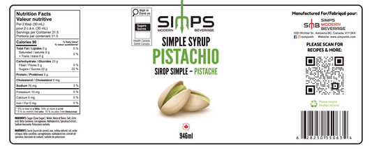 Simps - Pistachio Syrup