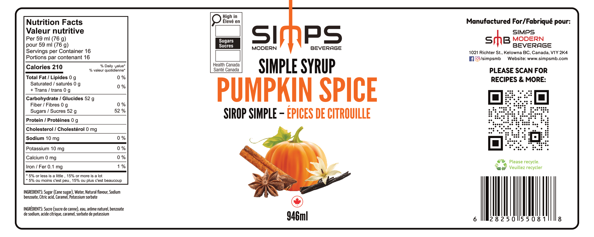 Simps - Pumpkin Spice