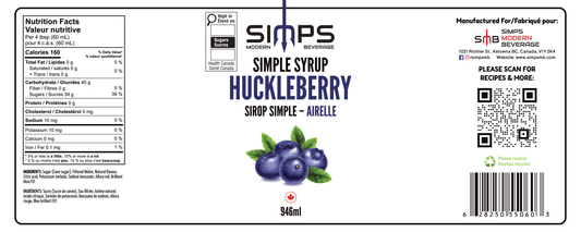 Simps - Huckleberry Syrup
