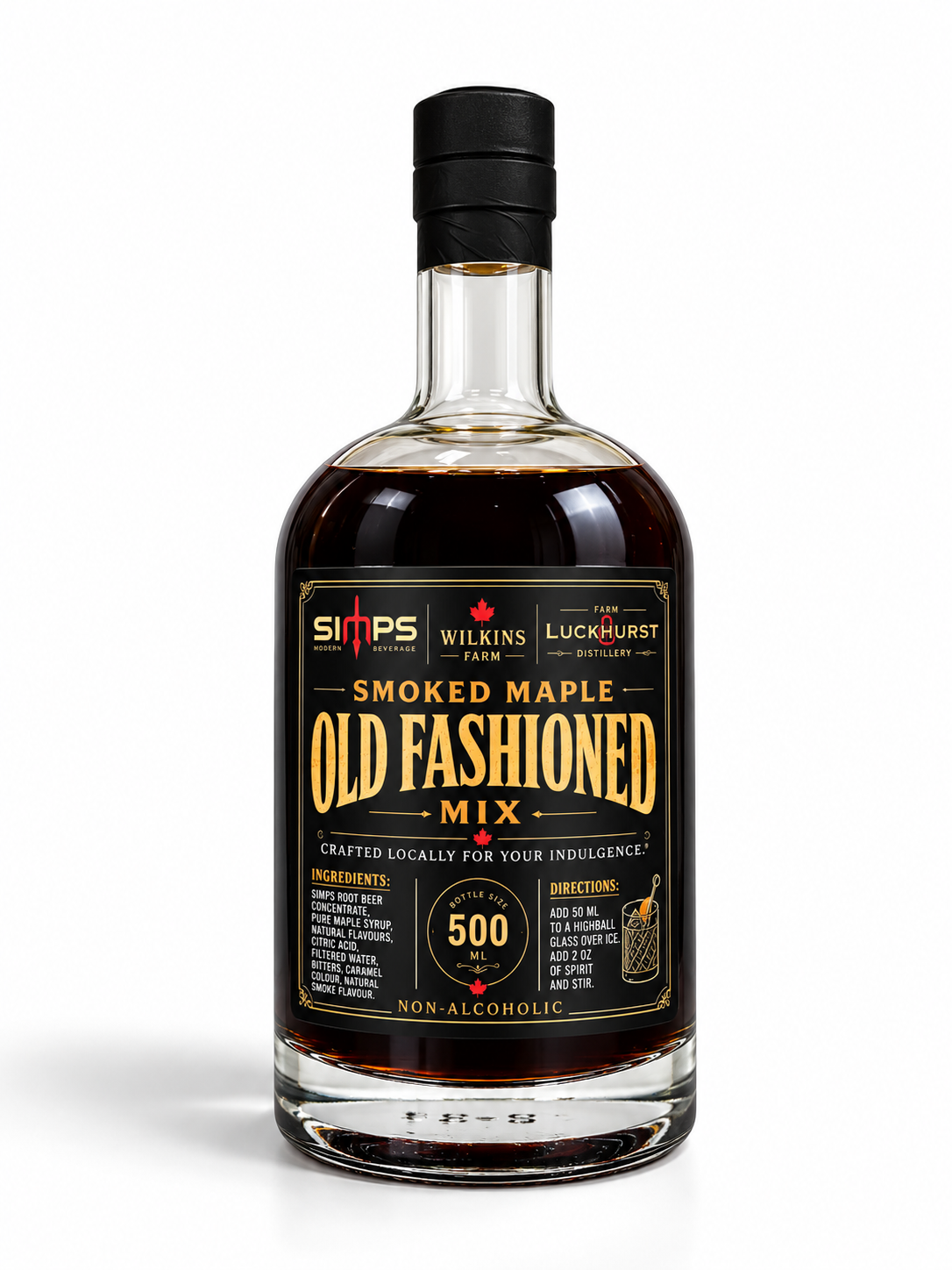 Simps - Smoked Maple Old Fashioned Mix