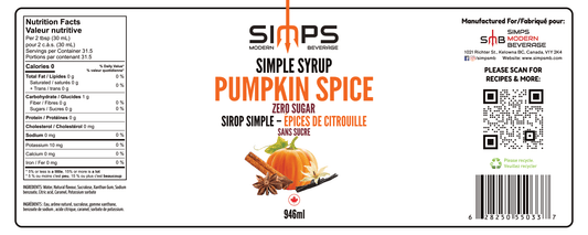 Simps - Zero Pumpkin Spice
