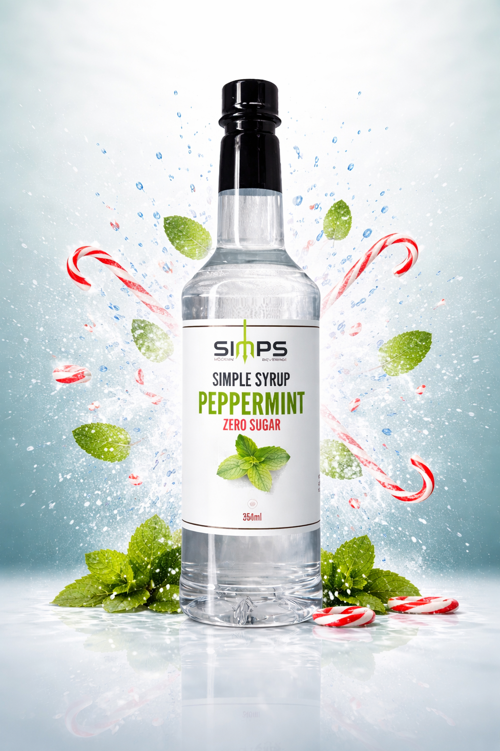 SIMPS Zero Sugar Peppermint Syrup