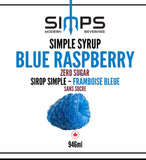Simps - Zero Sugar Blue Raspberry Syrup