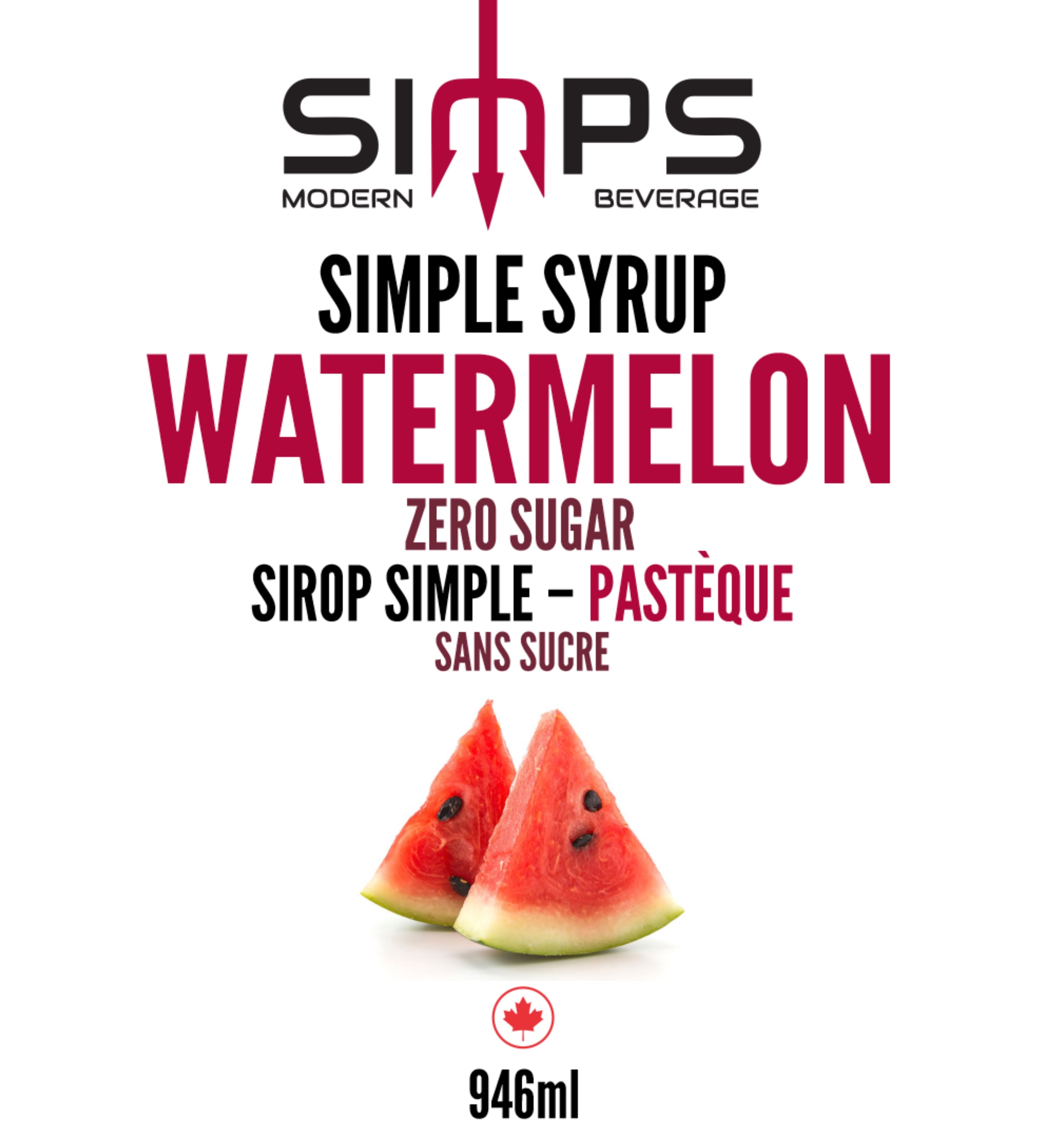 Simps - Zero Watermelon Syrup