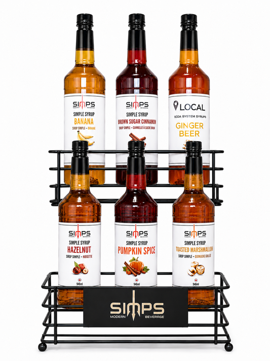 Simps - 6 Bottle Syrup Rack