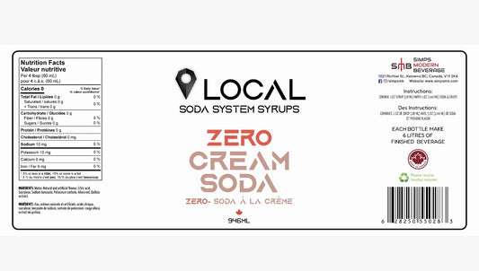 Local - ZERO SUGAR Cream Soda