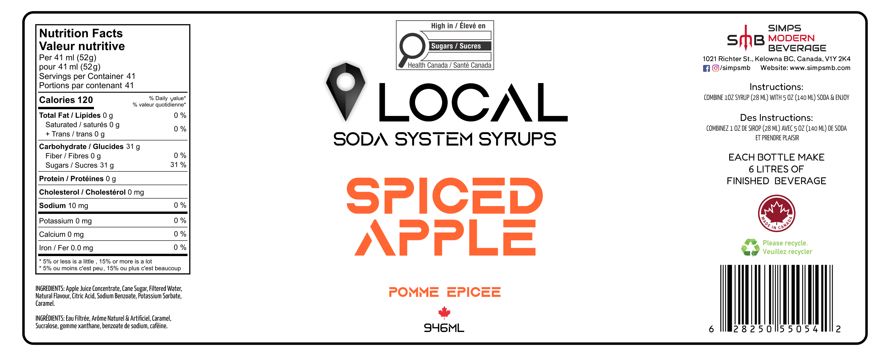 Local - Spiced Apple