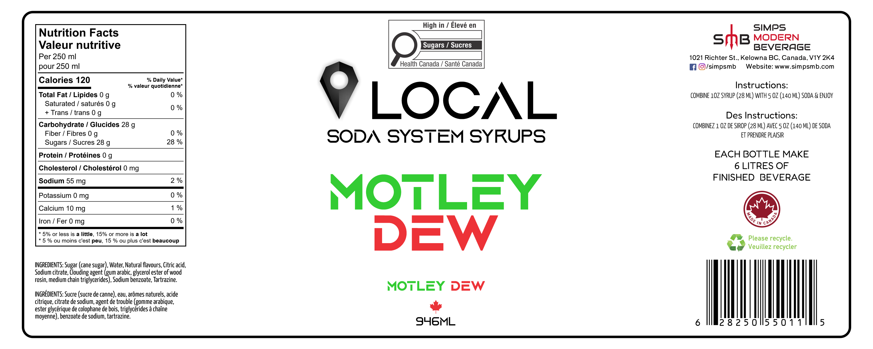 Local - Motley Dew