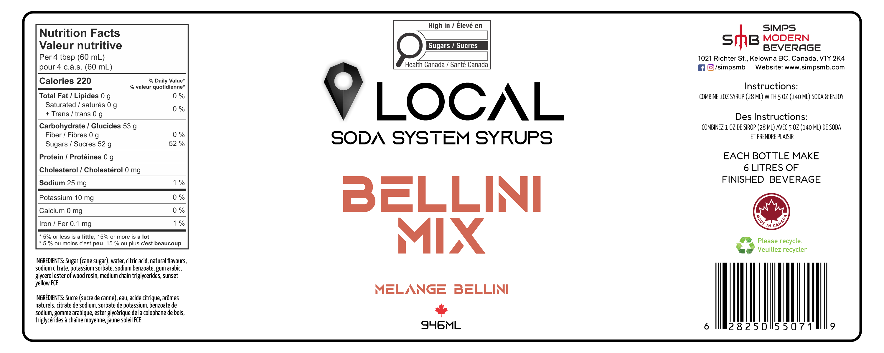Local - Bellini Mix