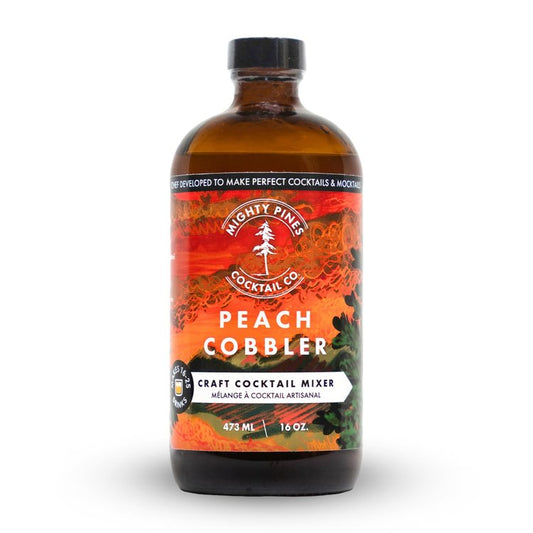 Mighty Pines - Peach Cobbler Craft Cocktail Mixer