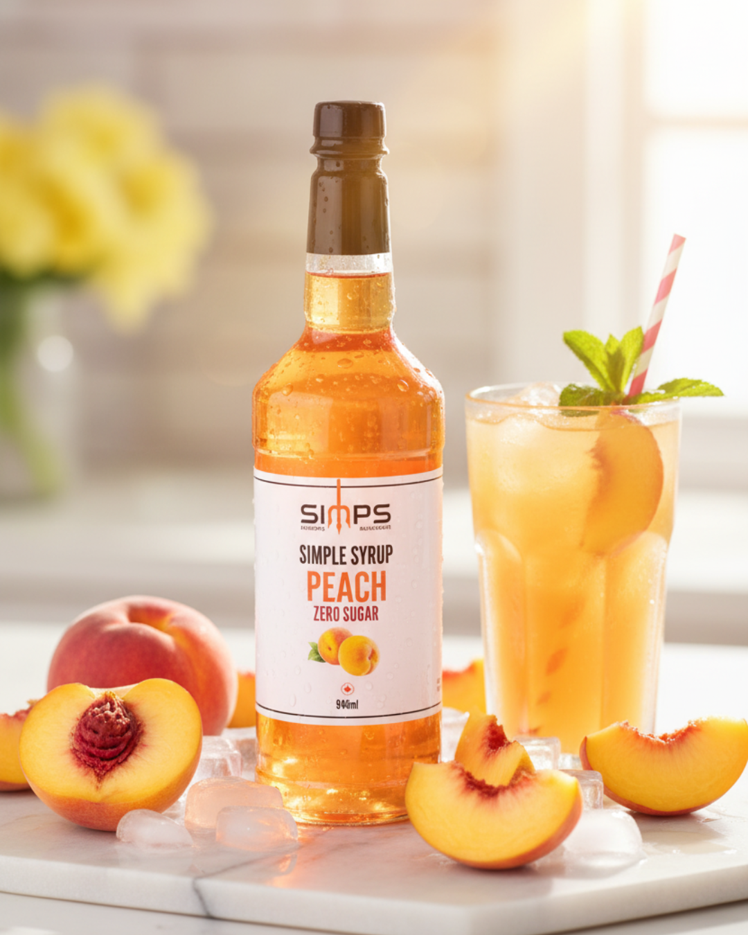 Simps - Peach Zero Sugar Syrup – Simps Modern Beverage Inc.