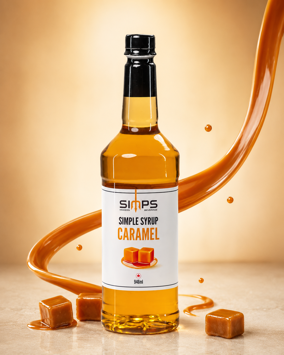 SIMPS Caramel Syrup (Case of 12)