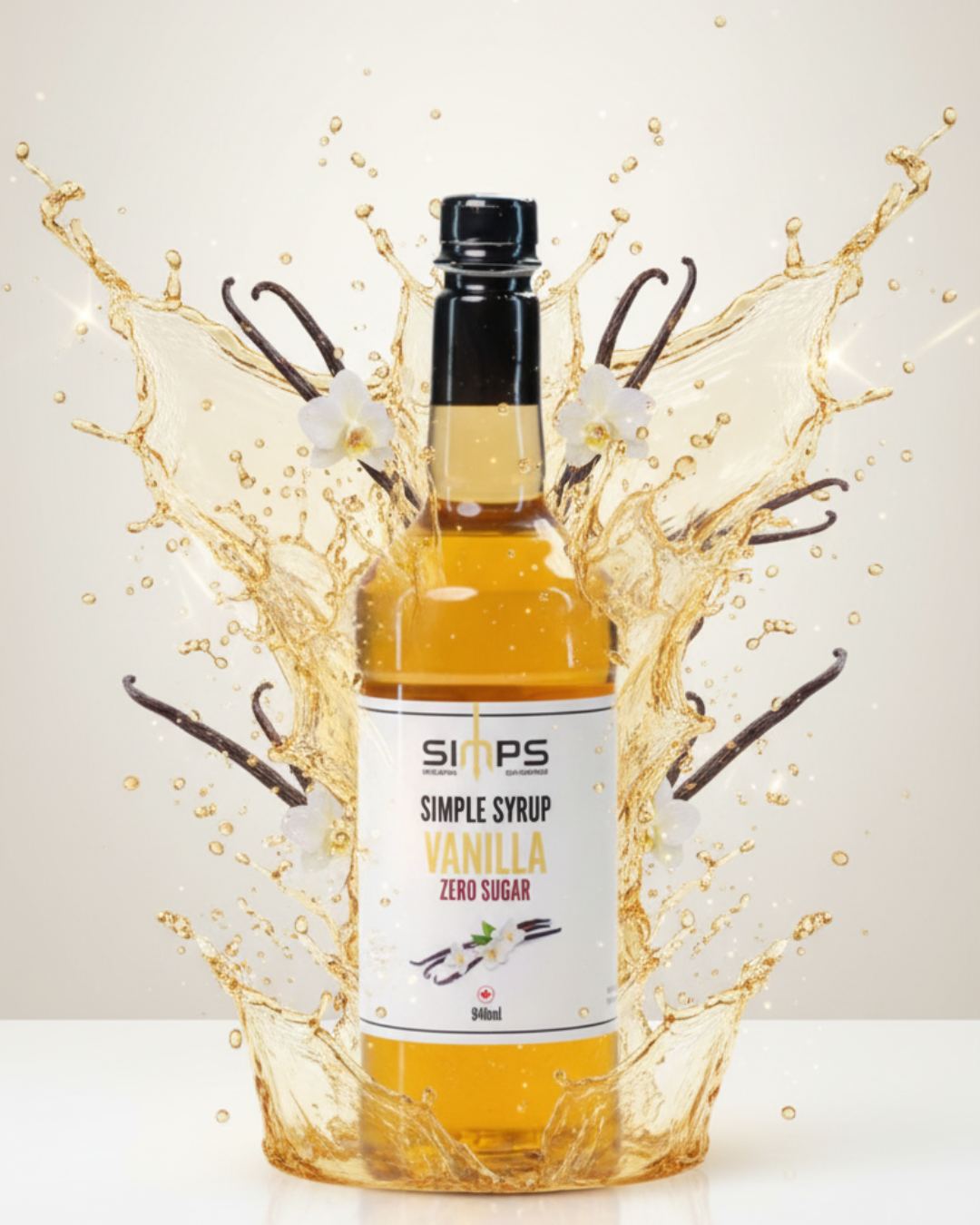 Simps - Vanilla Zero Sugar Syrup – Simps Modern Beverage Inc.